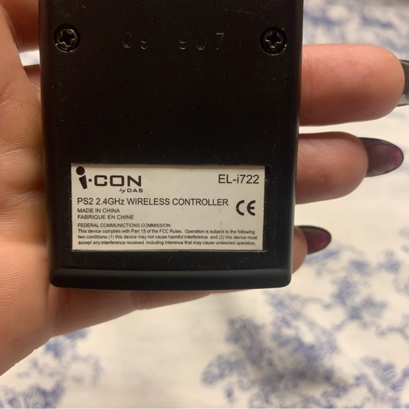 i-con Receiver Dongle Only EL-i722 - PS2 Wireless Controller By Das - Picture 5 of 6